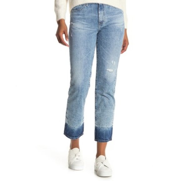 NWT AG The Phoebe High Rise Slim Straight Leg Jean - Picture 1 of 5
